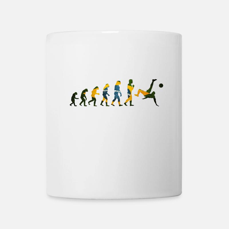 Evolution Football Brésil - Mug blanc - blanc
