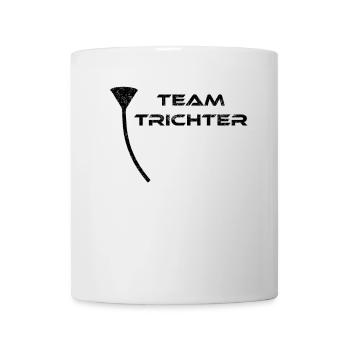 Team Trichter Bier Bong Party Beer - Tasse - Weiß - Vorne