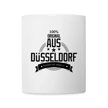 Dusseldorf the city Moin Germany - Mug - white - Front