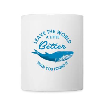 Whales animal protection - Mug - white - Front