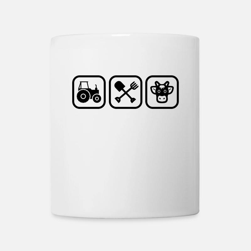 farm - Mug - white