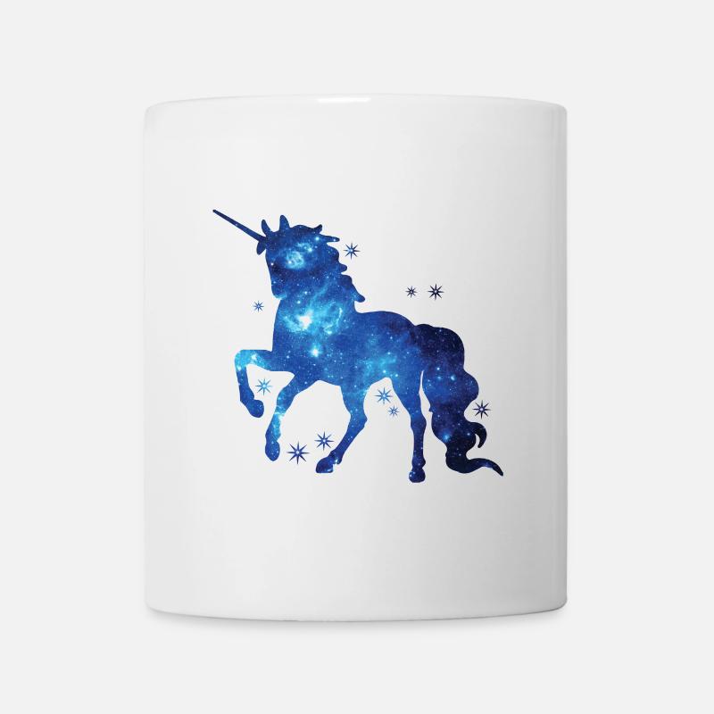 Unicorn Licorne Unicorn cadeau idée cadeau - Mug blanc - blanc