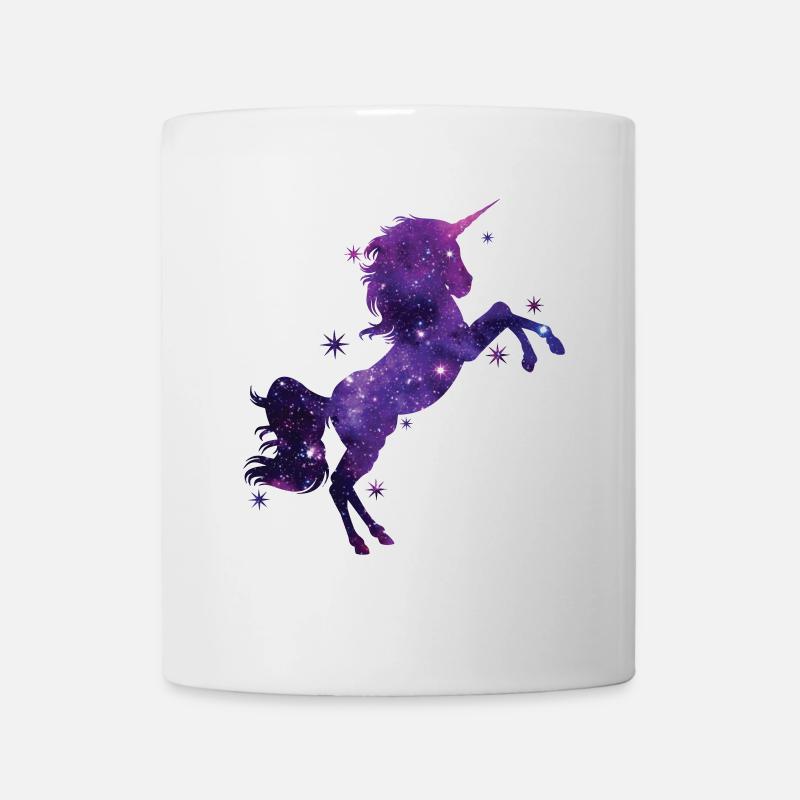 licorne - Mug blanc - blanc
