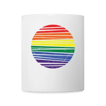 LGBT Symbol Gift Tolerance Human Rights Party - Mug - white - Front