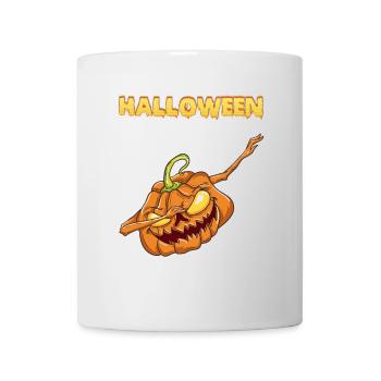 Dabbing Pumpkin T-Shirt - Mug - white - Front