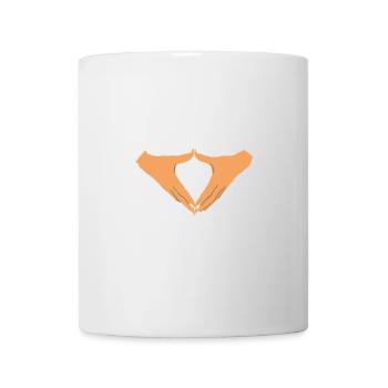 Wir schaffen das Merkel Raute - Tasse - Weiß - Vorne