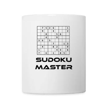 Sudoku Master Rätsel Spiel - Tasse - Weiß - Vorne