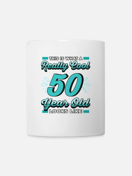 50 ans ressemble à ça - Mug blanc - blanc