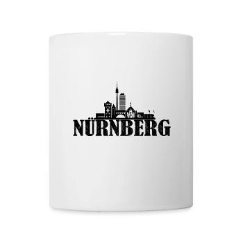 Skyline de Nuremberg - Mug blanc - blanc - Devant