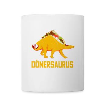 Dino Doner Dönersaurus - Mug - white - Front