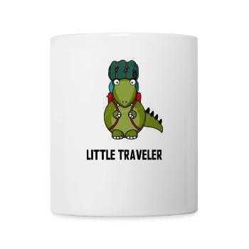 Chemise petit voyageur Dino - Mug blanc - blanc - Devant