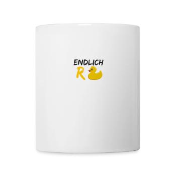 Endlich Rente - Tasse - Weiß - Vorne