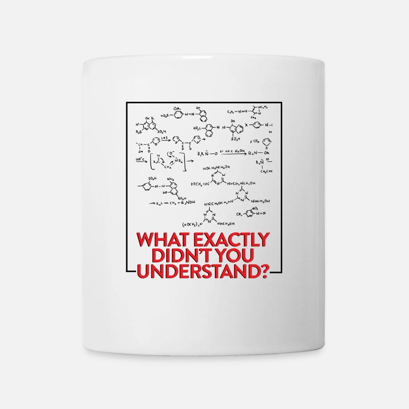 Physik Chemie Wissenschaft Spruch Witz Geschenk - Tasse - Weiß