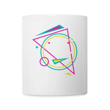 géométrie - Mug blanc - blanc - Devant