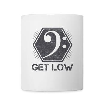 Obtenez un cadeau de musique basse bass bass clef bassiste - Mug blanc - blanc - Devant