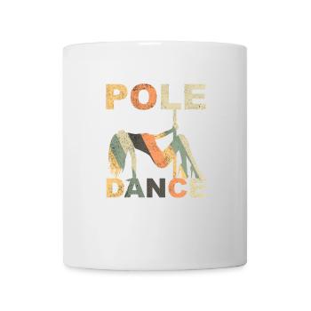 Pole Dance - Tasse - Weiß - Vorne