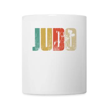 Judo belt suit martial arts throw gift - Mug - white - Front