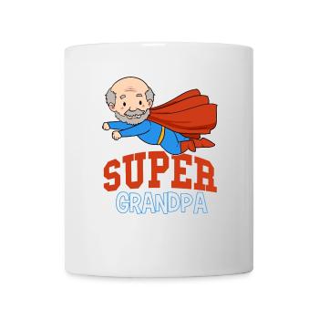 Super Grandpa grandpa hero super power grandfather Opi - Mug - white - Front