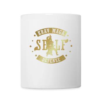 Krav Maga Krav Maga Krav Maga - Mug - white - Front