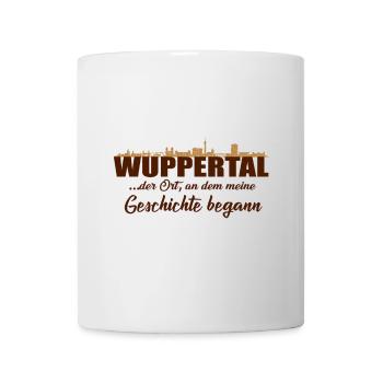 Wuppertal skyline - Mug - white - Front