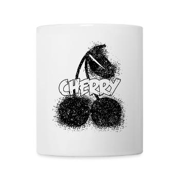 cerise - Mug blanc - blanc - Devant
