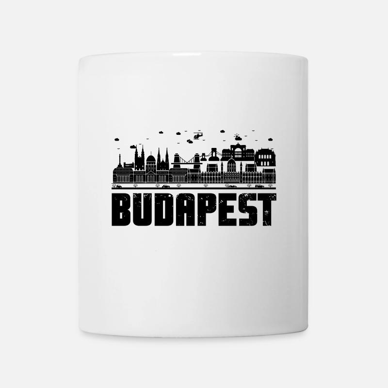 Budapest - Tasse - Weiß
