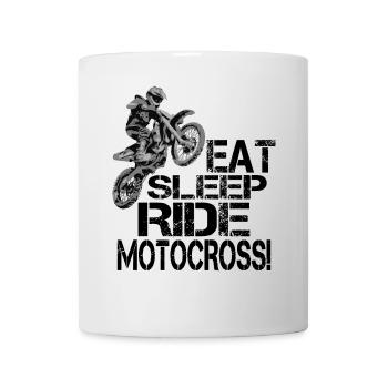 Motocross Motorcycle Bike Stunt Motorsport Gift - Mug - white - Front