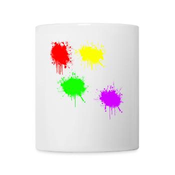 Paintball - Mug blanc - blanc - Devant