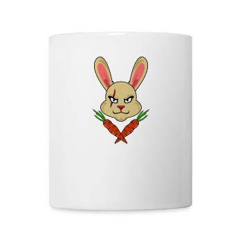 Crâne et os BONNY CARROTS HAPPY OST - Mug blanc - blanc - Devant