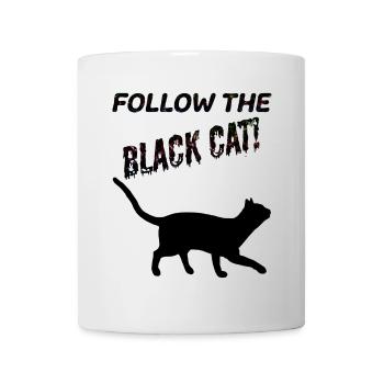 Black Cat - Mug - white - Front