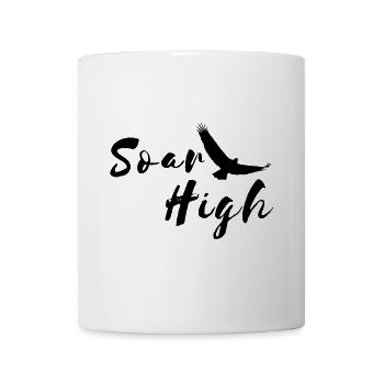 Eagle soar high - Mug - white - Front
