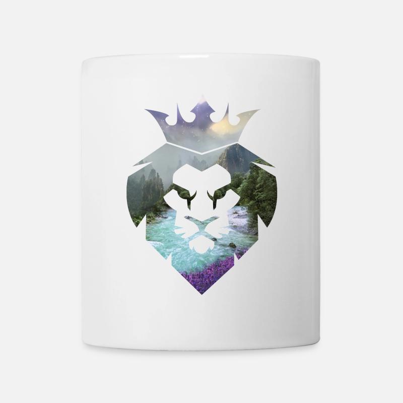 Lion - Mug blanc - blanc