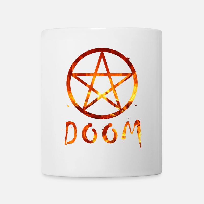 DOOM DOOM DOOM - Mug - white