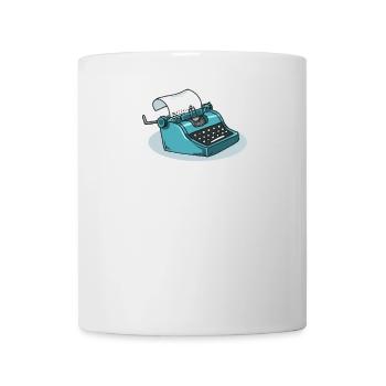 Livre écrit Auteur Rédacteur Rédacteur - Mug blanc - blanc - Devant