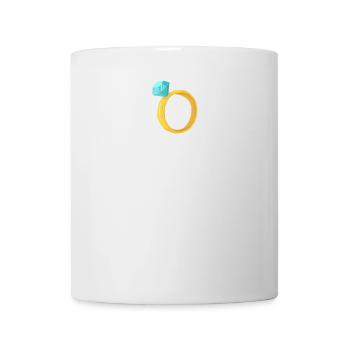 Ring Verlobungsring Verlobung Hochzeit Braut - Tasse - Weiß - Vorne