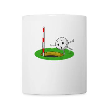 Golf I'd tap that golfer golf player golf ball - Mug - white - Front