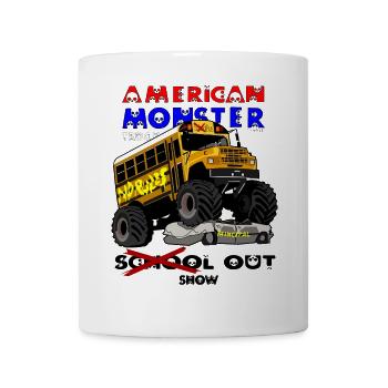 Monstertruck - Tasse - Weiß - Vorne