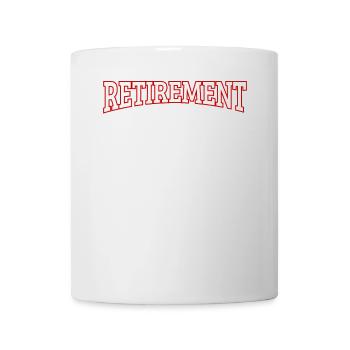 Rente - Tasse - Weiß - Vorne