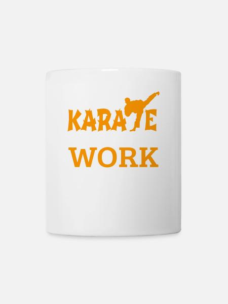 Karate - Tasse - Weiß