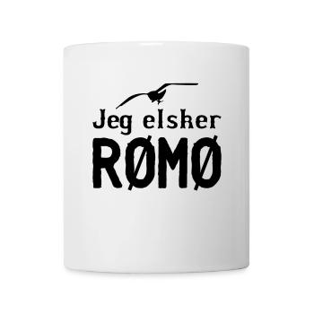 jeg elsker Rømø - Tasse - Weiß - Vorne