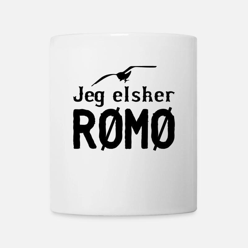 jeg elsker Rømø - Tasse - Weiß