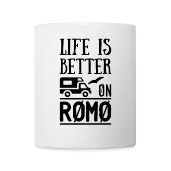 Denmark beach sea Romo Romo Rom holiday gift - Mug - white - Front