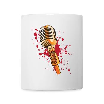 Bloddy Microphone - Tasse - Weiß - Vorne