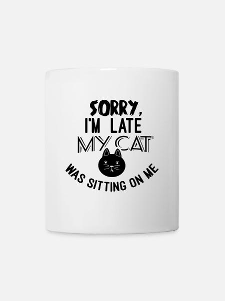 Funny cat gift - Mug - white