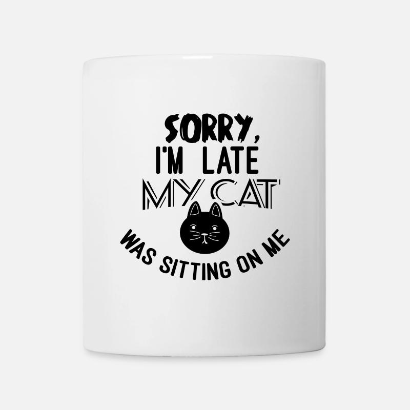 Lustiges Katzengeschenk - Tasse - Weiß
