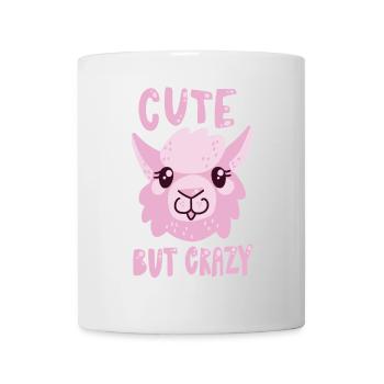 Mignon mais fou - Mug blanc - blanc - Devant