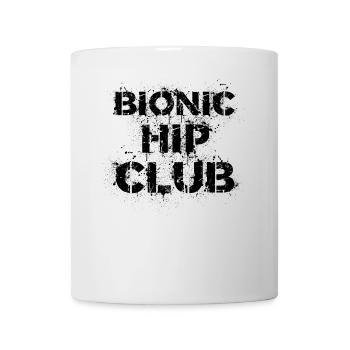 Bionic Hip Genesung Hüftgelenk Operation - Tasse - Weiß - Vorne