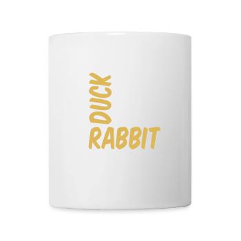 Ente Kaninchen Graphics - Tasse - Weiß - Vorne