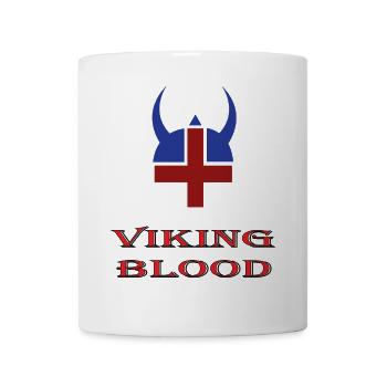 Iceland - Viking Blood - Helmet - Mug - white - Front