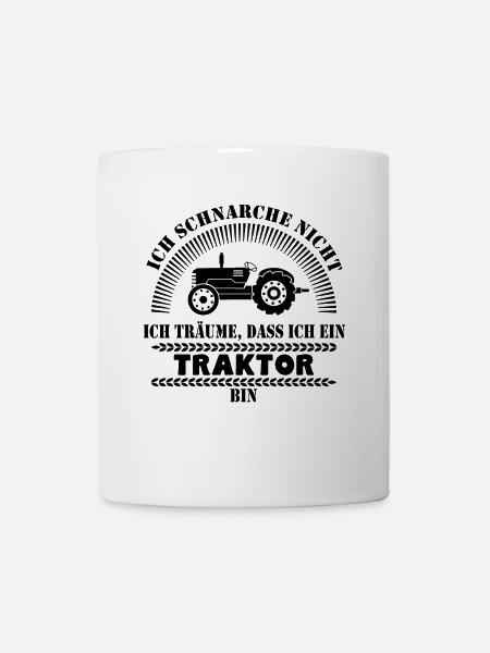 Traktor Trekker Landwirtschaft - Tasse - Weiß
